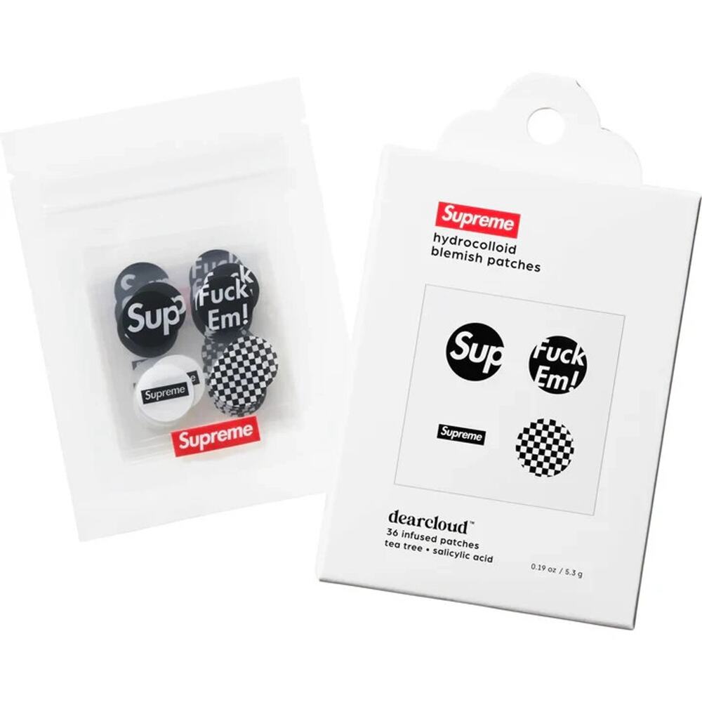 Supreme / Dearcloud Blemish patches Black